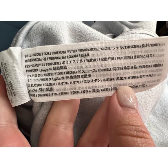 Abercrombie & Fitch Women's Button Up Shirt Jacket Shacket Light Blue Size XS - Picture 9 of 10